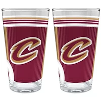NBA Cleveland Cavaliers 2pc Pint Glass Set