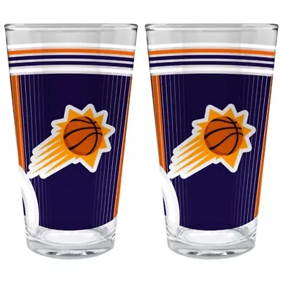 NBA Phoenix Suns 2pc Pint Glass Set
