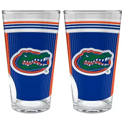 NCAA Florida Gators 2pc Pint Glass Set