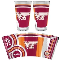 NCAA Wyoming Cowboys 2pc Pint Glass Set