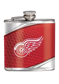 NHL Detroit Redwings 6 Ounce Stainless Steel Flask