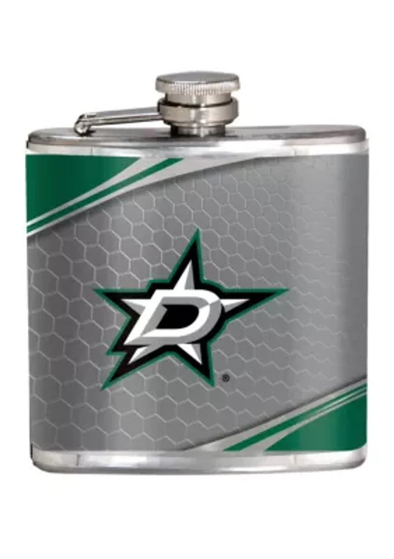 NHL Dallas Stars 6 Ounce Stainless Steel Flask
