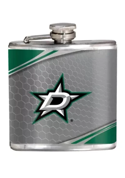 NHL Dallas Stars 6 Ounce Stainless Steel Flask