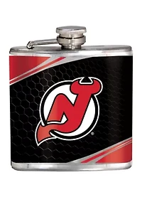 NHL New Jersey Devils 6 Ounce Stainless Steel Flask