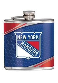 NHL New York Rangers 6 Ounce Stainless Steel Flask