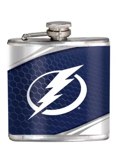 NHL Tampa Bay Lightning 6 Ounce Stainless Steel Flask