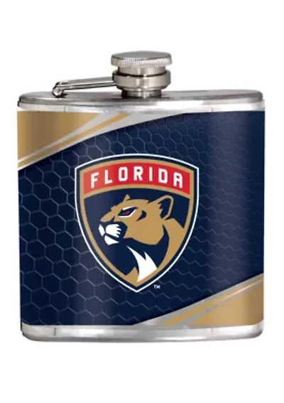 NHL Florida Panthers 6 Ounce Stainless Steel Flask