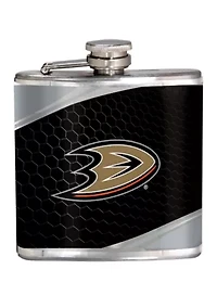 NHL Anaheim Ducks 6 Ounce Stainless Steel Flask