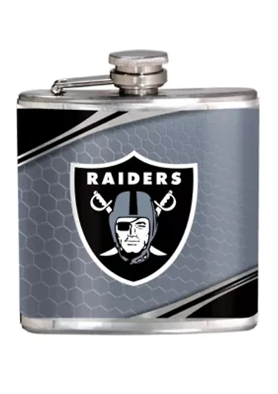 NFL Oakland Raiders 6 Ounce Stainless Steel Flask