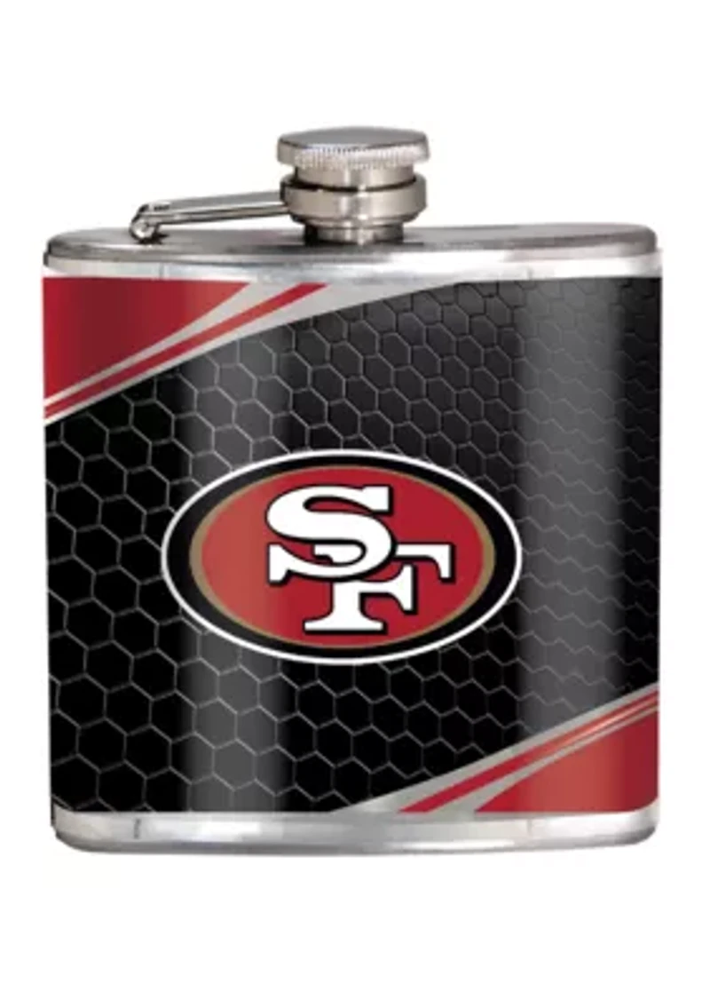 NFL San Francisco 49ers 6 Ounce Stainless Steel Flask