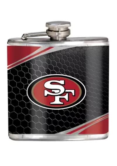 NFL San Francisco 49ers 6 Ounce Stainless Steel Flask