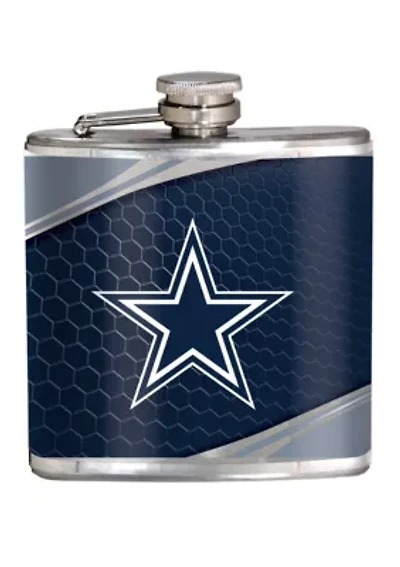 NFL Dallas Cowboys 6 Ounce Stainless Steel Flask