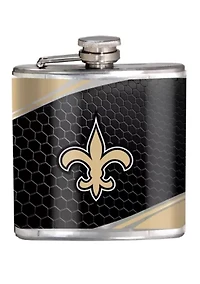 NFL New Orleans Saints 6 Ounce Stainless Steel Flask