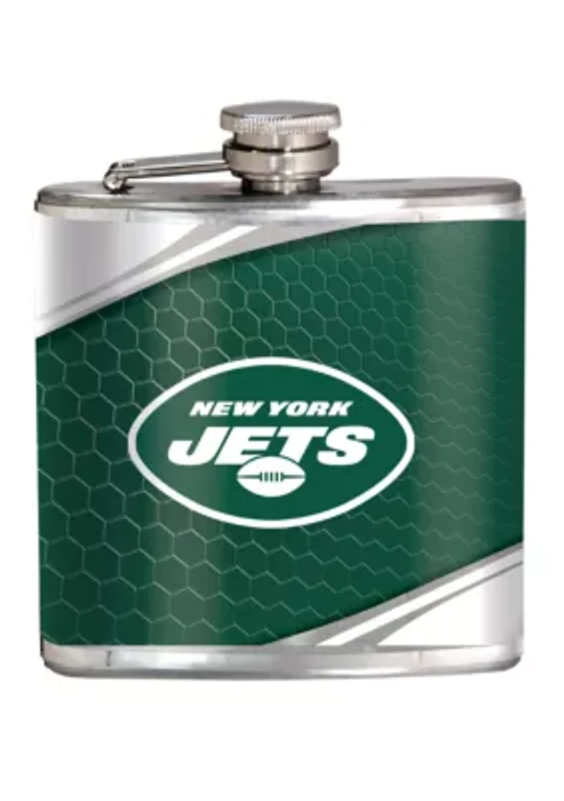 NFL New York Jets 6 Ounce Stainless Steel Flask