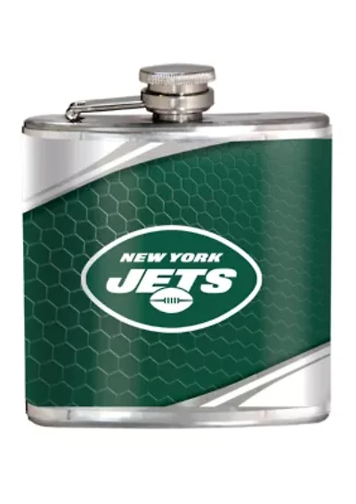 NFL New York Jets 6 Ounce Stainless Steel Flask