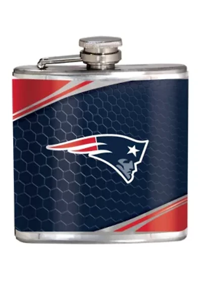 NFL New England Patriots 6 Ounce Stainless Steel Flask