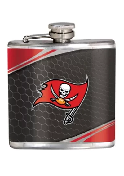 NFL Tampa Bay Buccaneers 6 Ounce Stainless Steel Flask