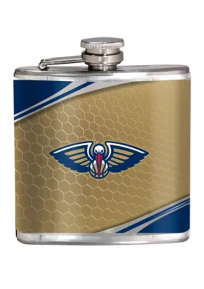 NBA New Orleans Pelicans 6 Ounce Stainless Steel Flask