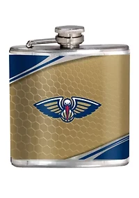 NBA New Orleans Pelicans 6 Ounce Stainless Steel Flask