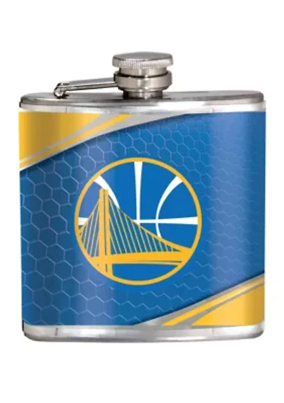 NBA Golden State Warriors 6 Ounce Stainless Steel Flask