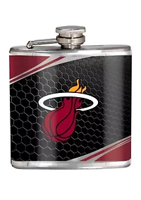 NBA Miami Heat 6 Ounce Stainless Steel Flask