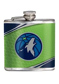 NBA Minnesota Timberwolves 6 Ounce Stainless Steel Flask