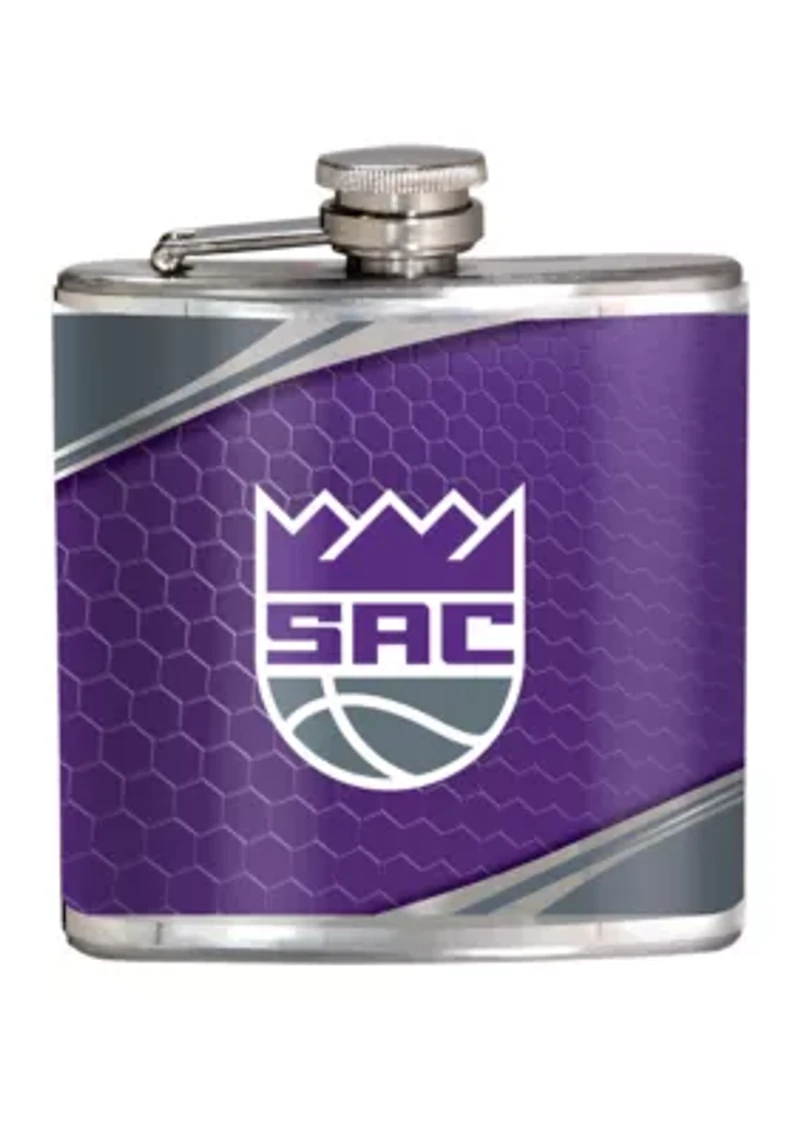 NBA Sacramento Kings 6 Ounce Stainless Steel Flask