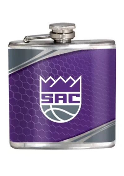 NBA Sacramento Kings 6 Ounce Stainless Steel Flask
