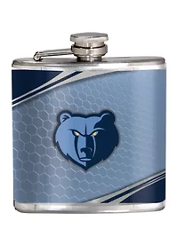 NBA Memphis Grizzlies 6 Ounce Stainless Steel Flask