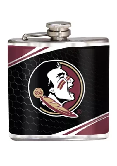  NCAA Florida State Seminoles 6 Ounce Stainless Steel Flask 