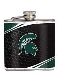 NCAA Michigan State Spartans 6 Ounce Stainless Steel Flask 
