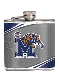 NCAA Memphis Tigers 6 Ounce Stainless Steel Flask 