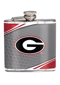  NCAA Georgia Bulldogs 6 Ounce Stainless Steel Flask 
