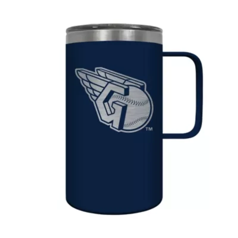 MLB Cleveland Guardians 18oz Hustle Travel Mug:18 Ounces:Blue