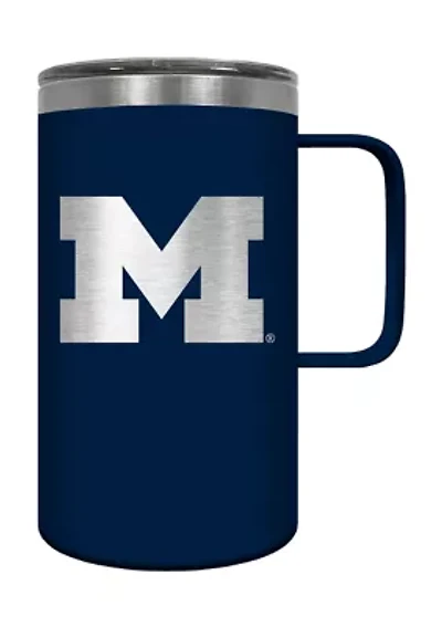 NCAA Michigan Wolverines 18oz Hustle Travel Mug