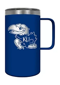 NCAA Kansas Jayhawks 18oz Hustle Travel Mug
