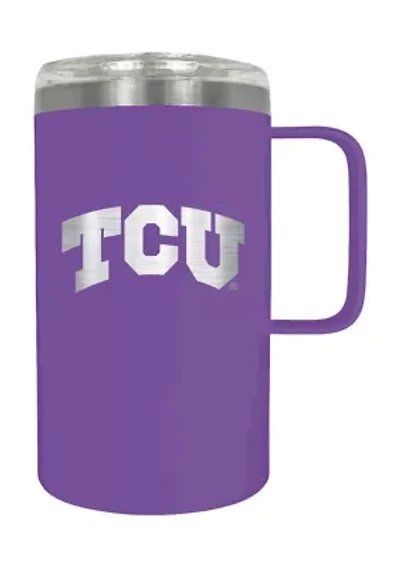 NCAA TCU Horned Frogs 18oz Hustle Travel Mug