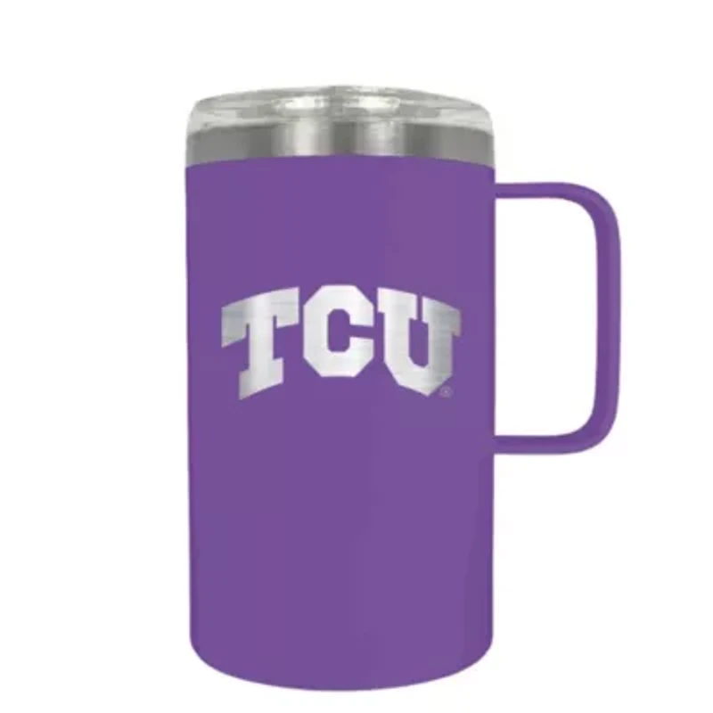 NCAA TCU Horned Frogs 18oz Hustle Travel Mug