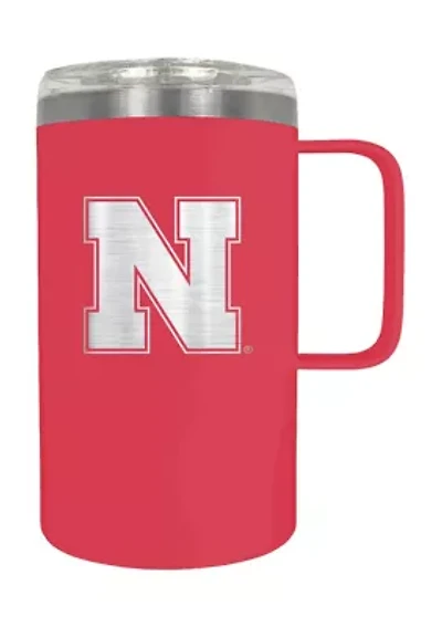 NCAA Nebraska Cornhuskers 18oz Hustle Travel Mug