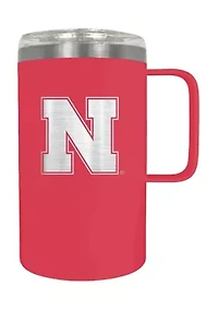 NCAA Nebraska Cornhuskers 18oz Hustle Travel Mug