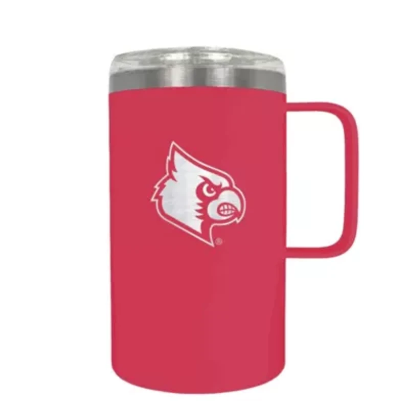 NCAA Louisville Cardinals 18oz Hustle Travel Mug