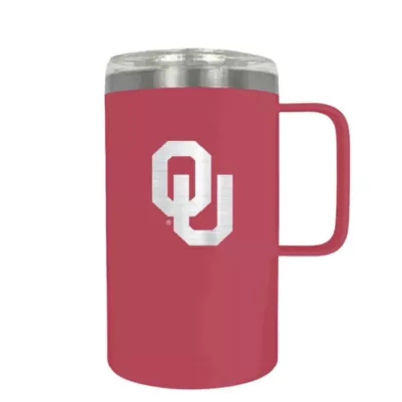 NCAA Oklahoma Sooners 18oz Hustle Travel Mug