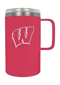 NCAA Wisconsin Badgers 18oz Hustle Travel Mug