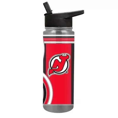 NHL New Jersey Devils 24oz Stainless Steel Water Bottle