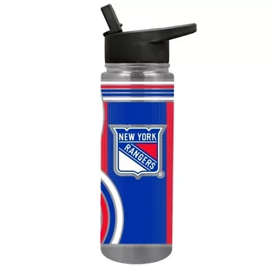 NHL New York Rangers 24oz Stainless Steel Water Bottle
