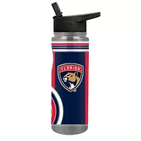 NHL Florida Panthers 24oz Stainless Steel Water Bottle