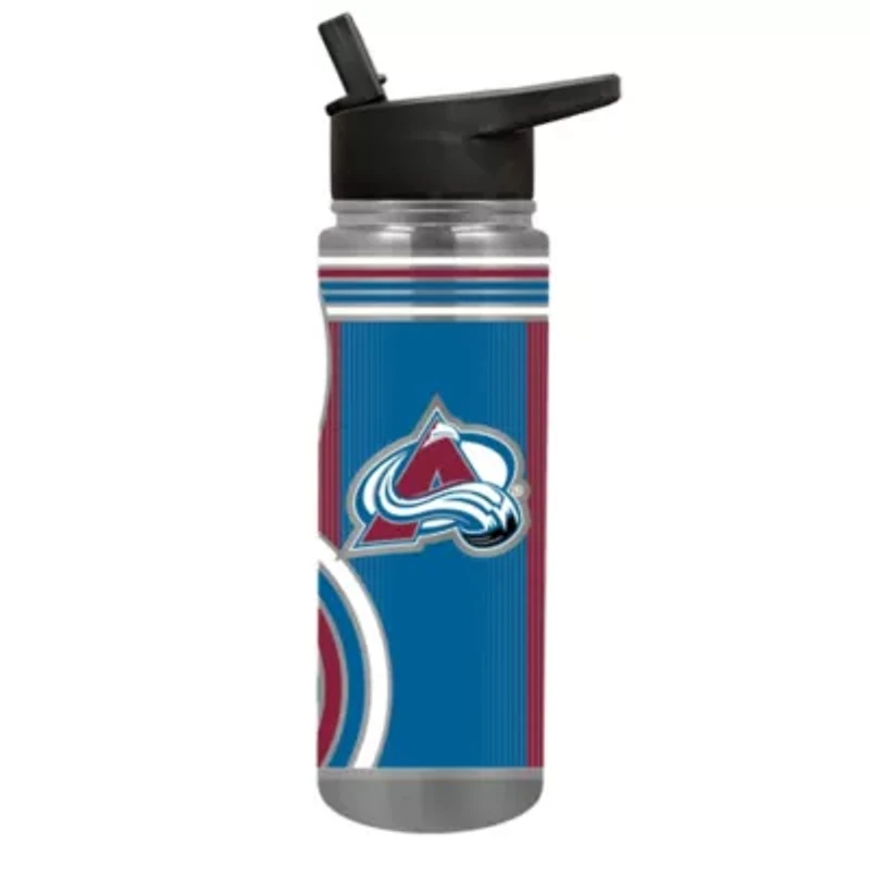 NHL Colorado Avalanche 24oz Stainless Steel Water Bottle