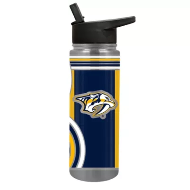 NHL Nashville Predators 24oz Stainless Steel Water Bottle