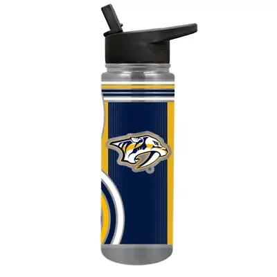 NHL Nashville Predators 24oz Stainless Steel Water Bottle