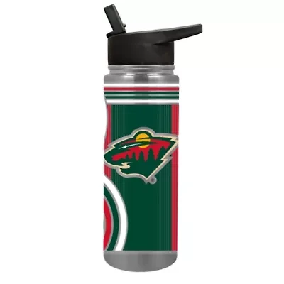 NHL Minnesota Wild 24oz Stainless Steel Water Bottle